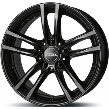 ALU Felge RIAL X10 7,0x17 Racing crno PLATIŠČA